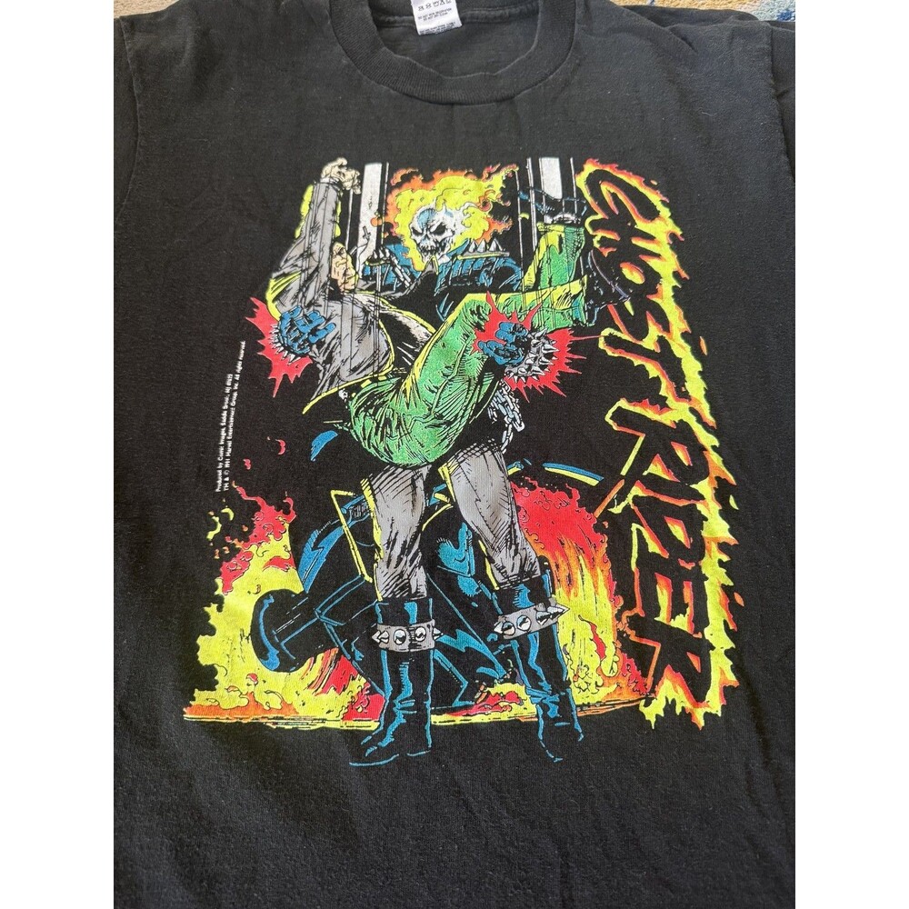Vintage Ghost Rider Tee 1991 - Picture 2 of 5